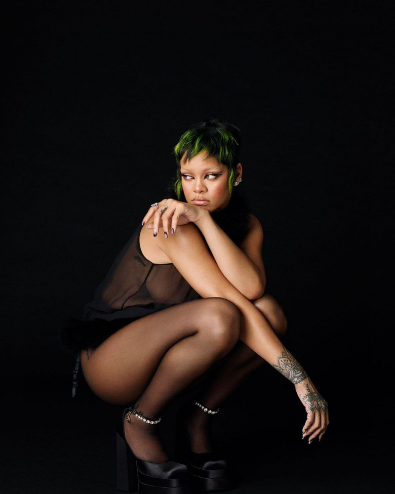 Rihanna Vogue Italia Magazin çekimlerinde