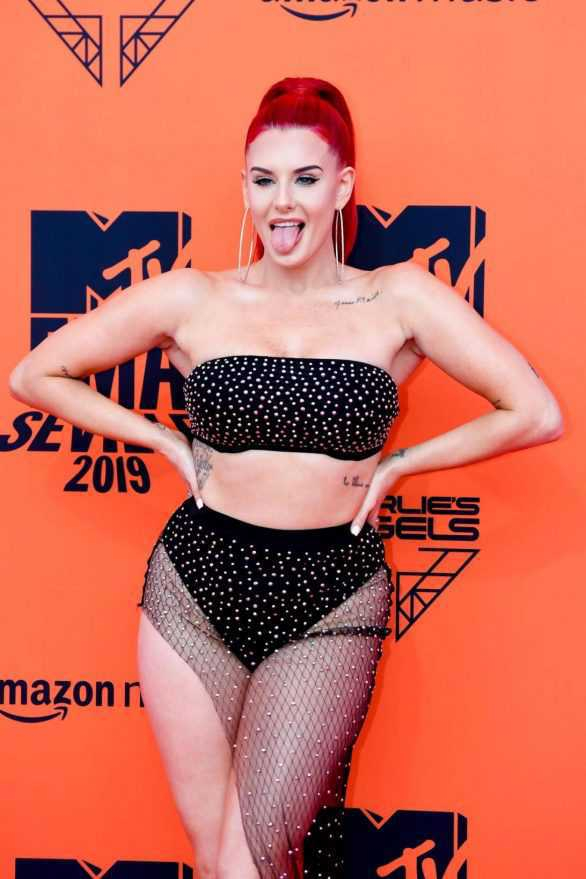 Justina Valentine 2019 MTV Video Müzik Ödülleri etkinliğinde