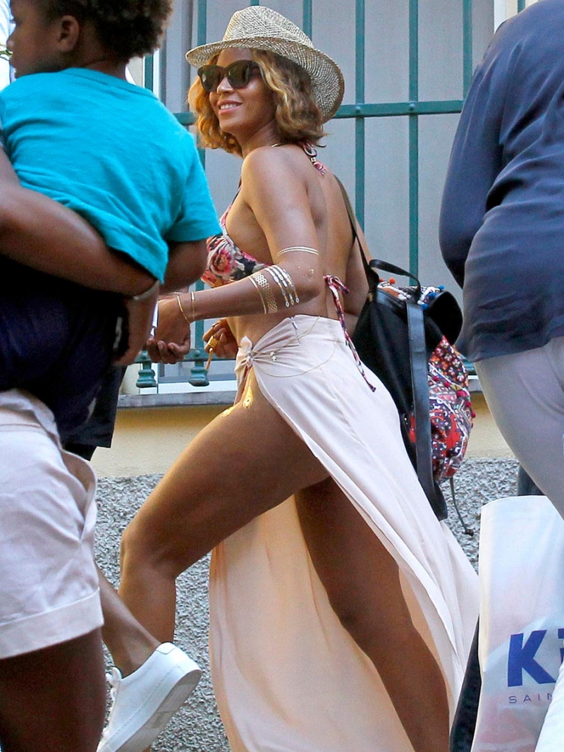 Beyonce Beat Magazin çekimlerinde