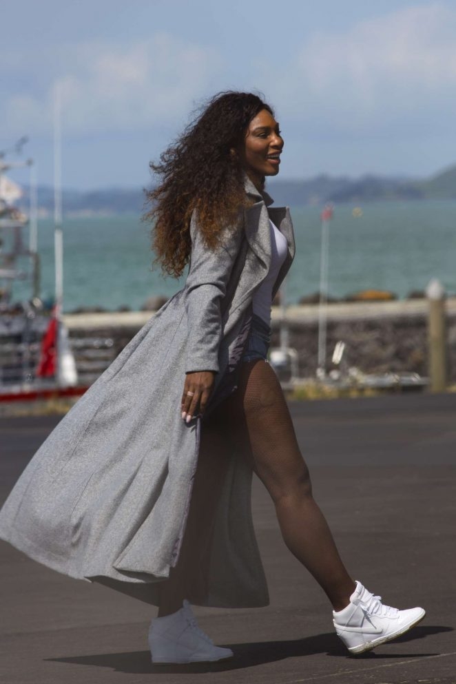 Serena Williams Auckland'de