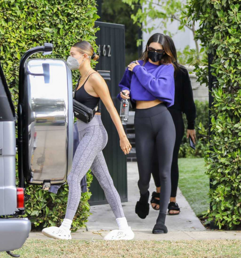 Kendall Jenner taytla Los Angeles'ta 14/01/2021