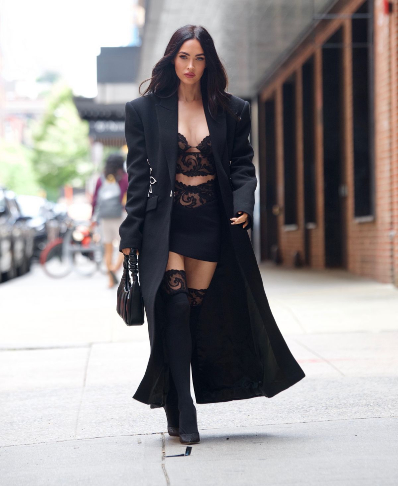 Megan Fox New York moda haftası etkinliğinde