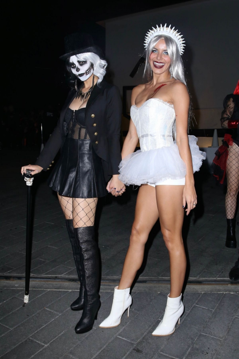 Victoria Justice ve Madison Reed Halloween partide