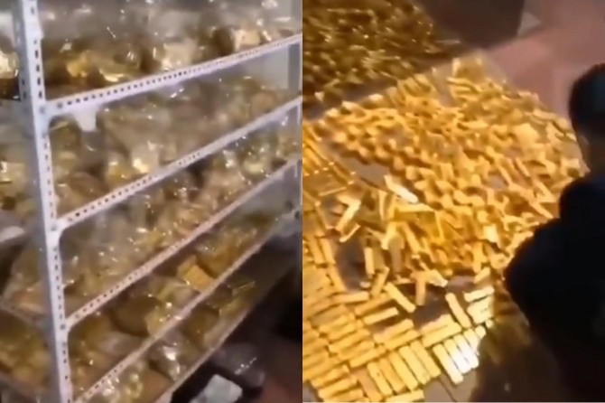 Çin'de belediye başkanının evinde 13.5 ton altın bulundu